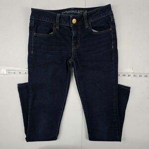 American Eagle Jegging jeans size 0 regular dark wash womens denim 4648